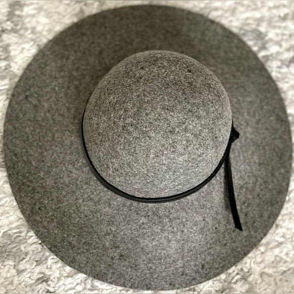 ‼️RARE‼️?NORDSTROM??NWT?Floppy Wool Hat in Heather Grey/Black main image 11